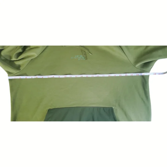 Nike Dri-Fit Pull Over Hoodie Sweatshirt Green DV7994-378 Mens Size Large - Picture 7 of 7